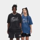 Unisex Text print Short sleeves T-Shirt