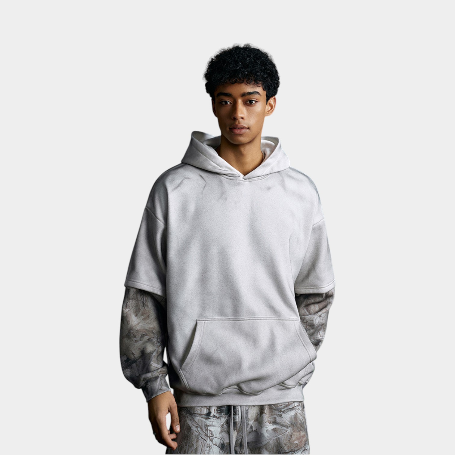 Men's Oversized Long sleeves Hoodie