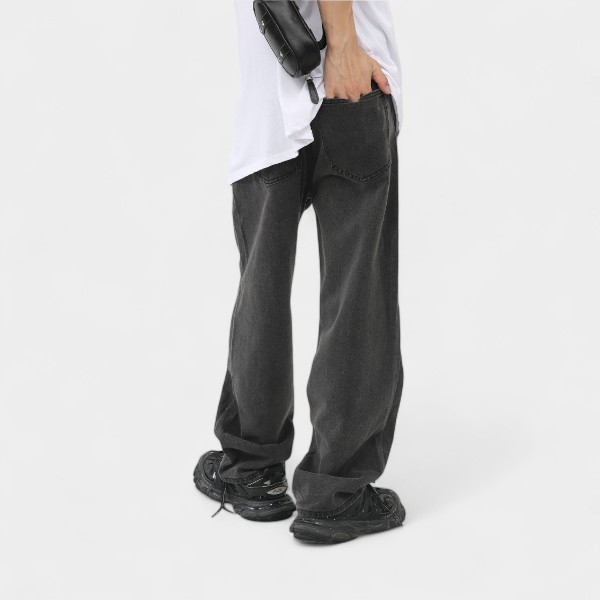 Men's Relaxed Fit/Loose Fit Jeans - Image 2