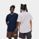 Unisex Text print Short sleeves T-Shirt