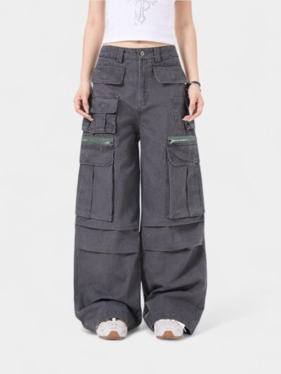 Women's Relaxed Fit/Loose Fit Cargo Pants