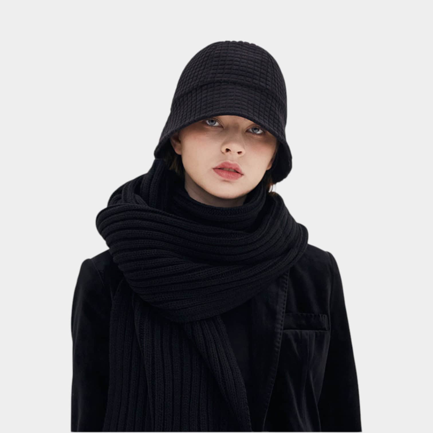 Women's Checked pattern Bucket Hat - Image 3