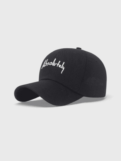 Women's Text print Cap