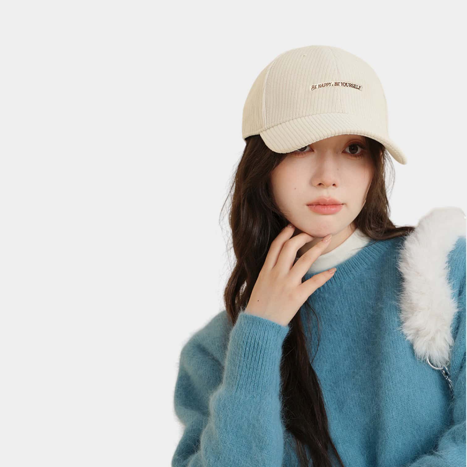 Women's Text print Cap - Image 4