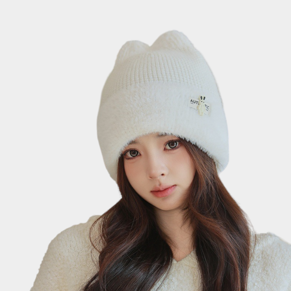 Women's Anime/cartoon print Beanie - Image 2