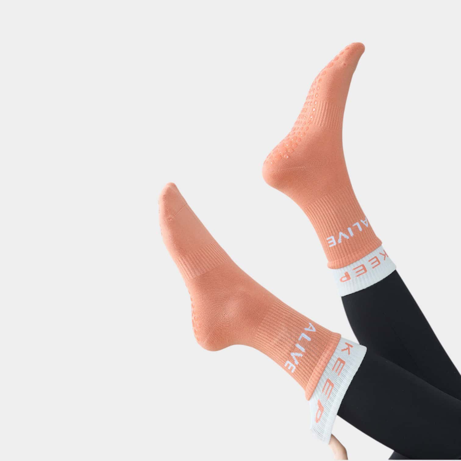 Women's Text print Sock - Image 3