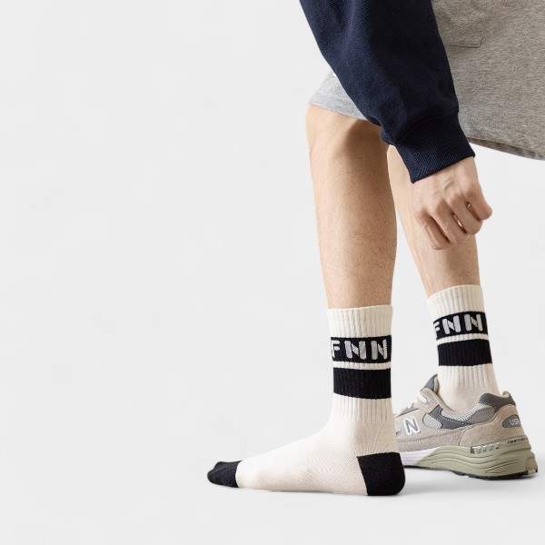 Men's Text print Sock - Image 2