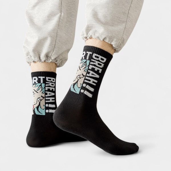Men's Artistic print Sock - Image 4