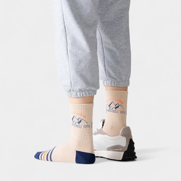 Men's Text print Sock - Image 2