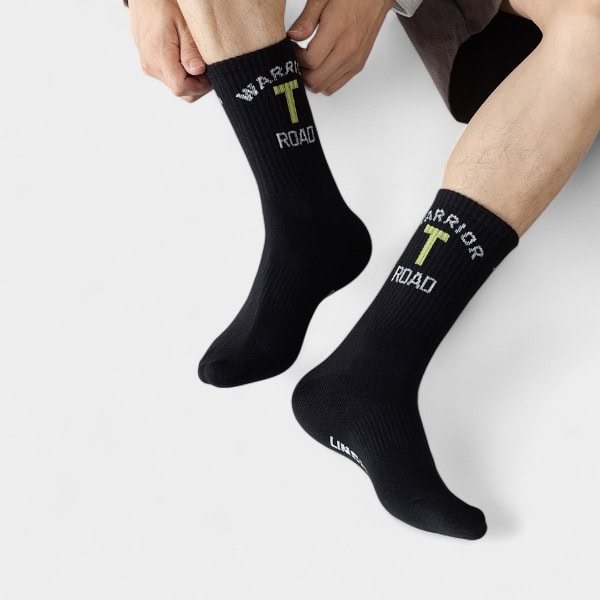 Men's Text print Sock - Image 4