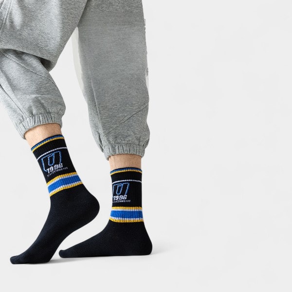 Men's Text print Sock - Image 3