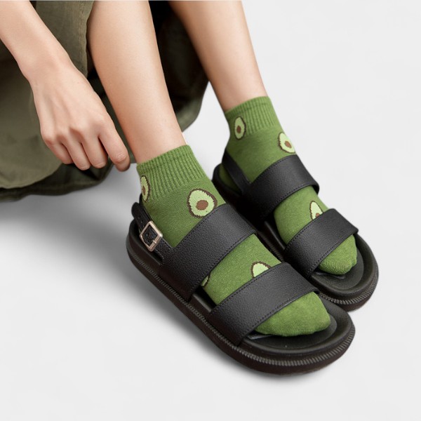 Women's Floral print Sock - Image 3