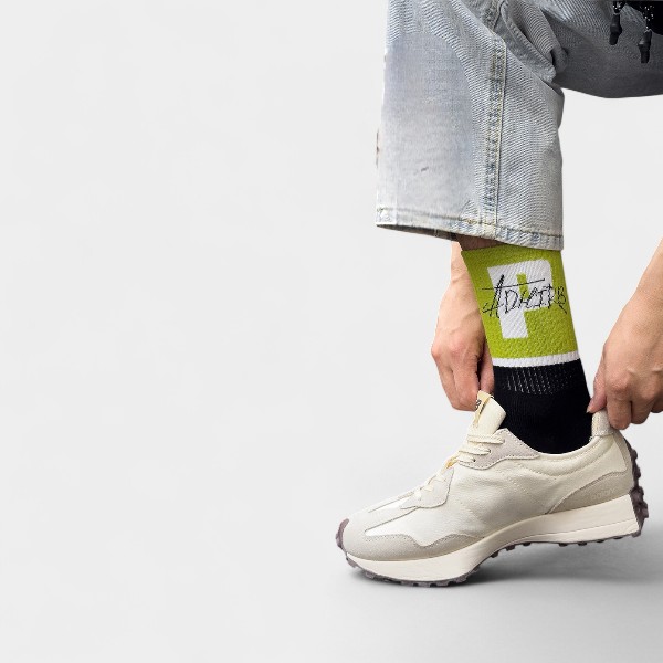 Men's Text print Sock - Image 2