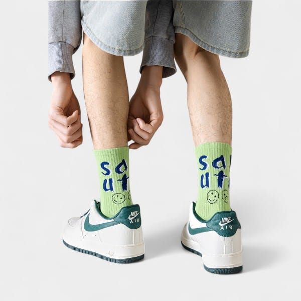 Men's Text print Sock - Image 3