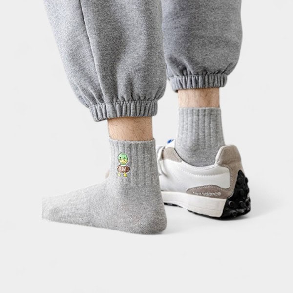 Men's Anime/cartoon print Sock - Image 3