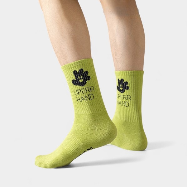 Men's Text print Sock - Image 2