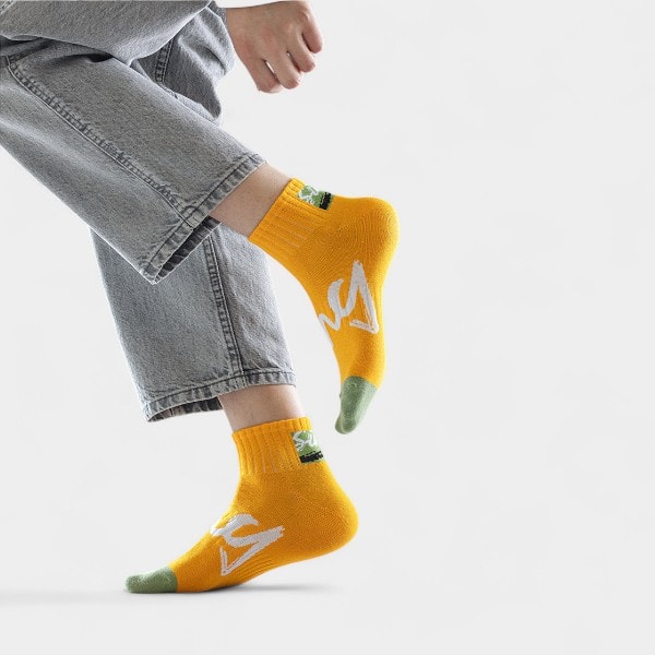 Men's Text print Sock - Image 5