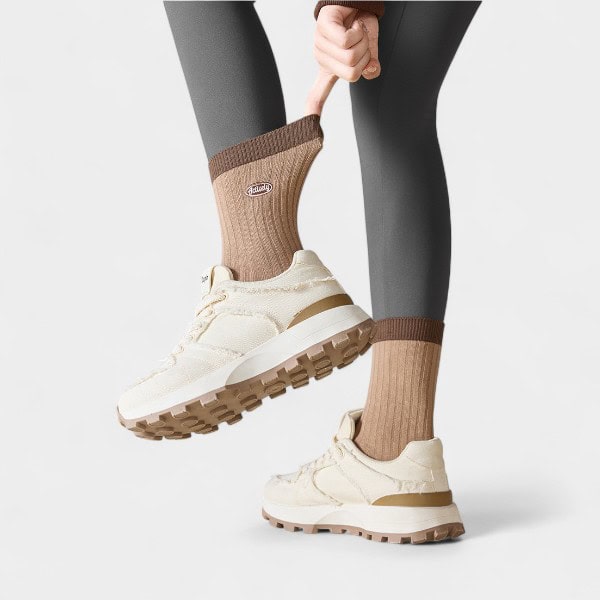 Women's Text print Sock - Image 2