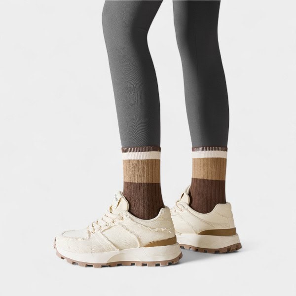 Women's Text print Sock - Image 4