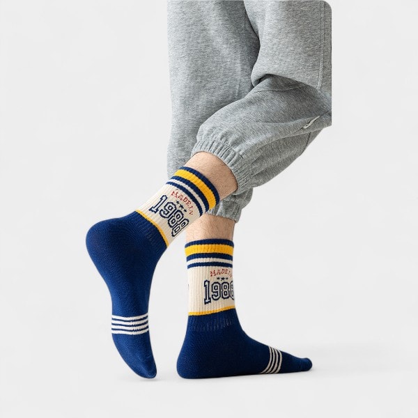 Men's Text print Sock - Image 2