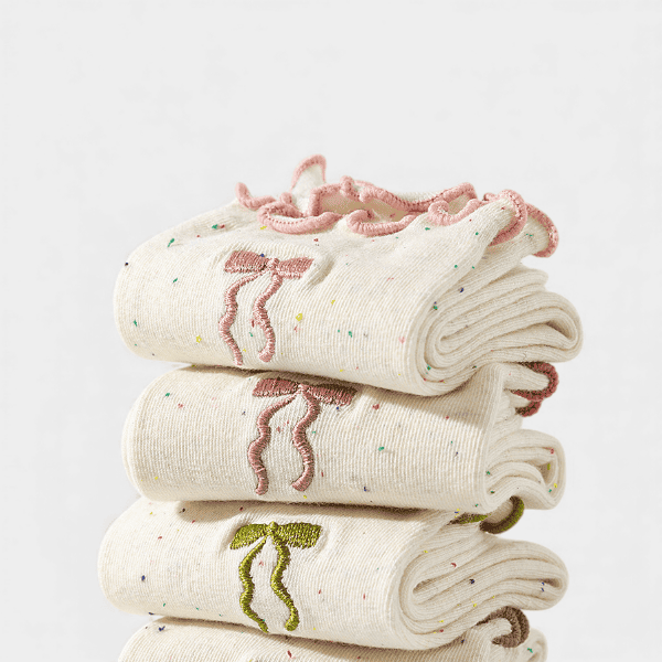 Women's Polka dot pattern Sock - Image 5