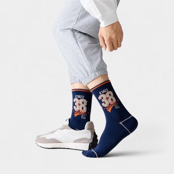 Men's Text print Sock - Image 3