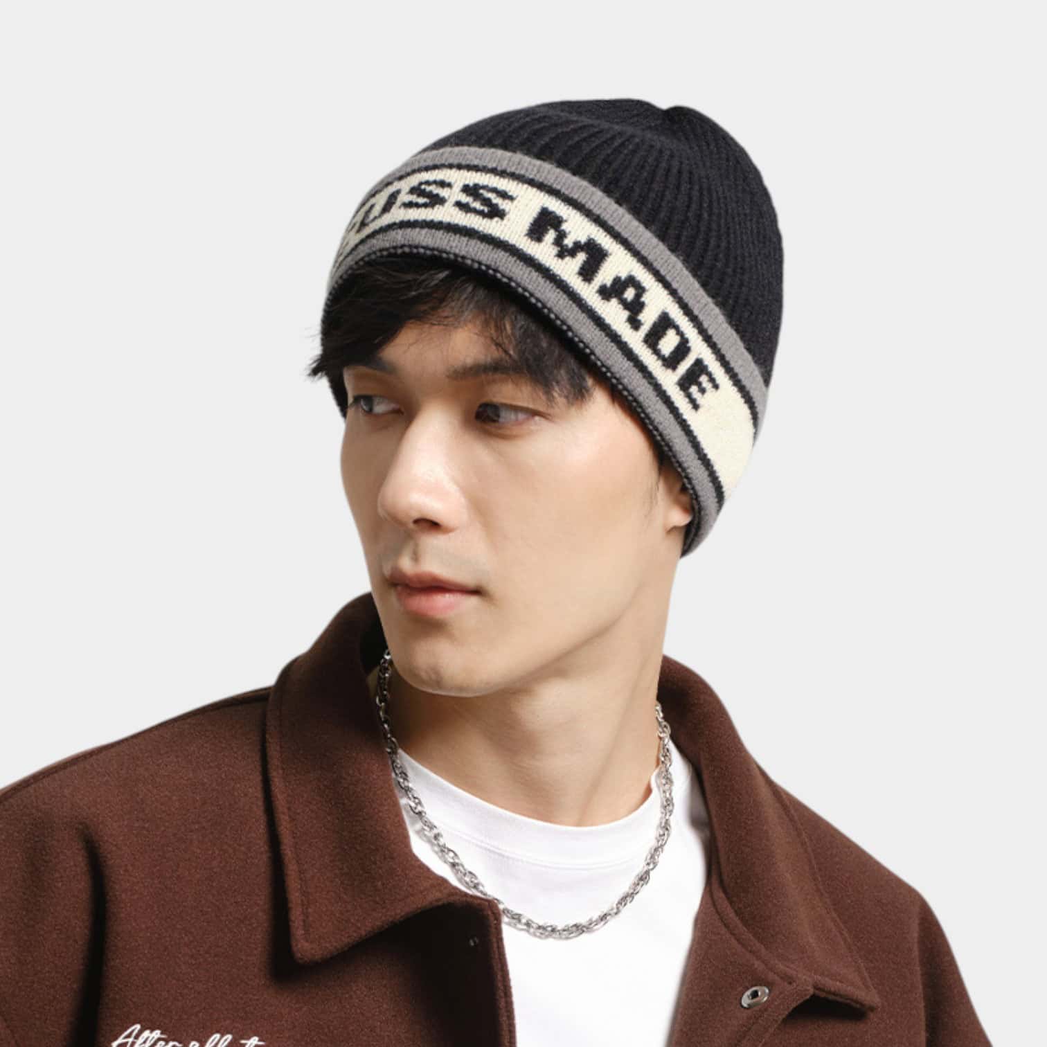 Men's Text print Beanie - Image 4