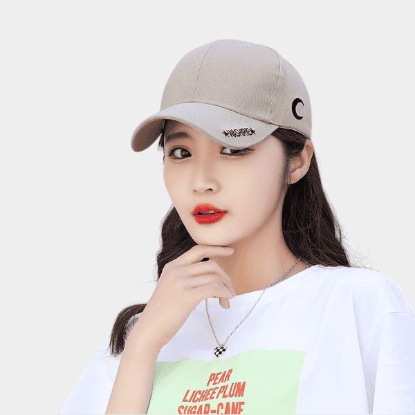 Women's Text print Cap - Image 2